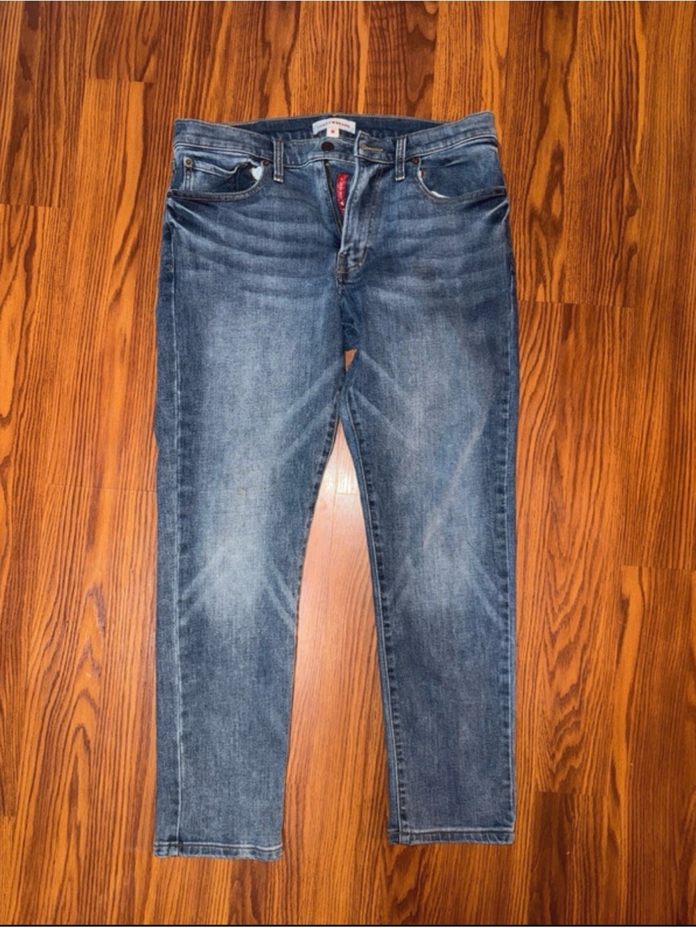 Lucky Brand Men's Straight Jeans - Medium Blue Wash